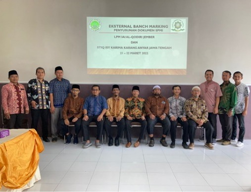 LPM IAI Al-Qodiri Mengadakan External Benchmarking ke LPM STIQ ISY Karima Jawa Tengah